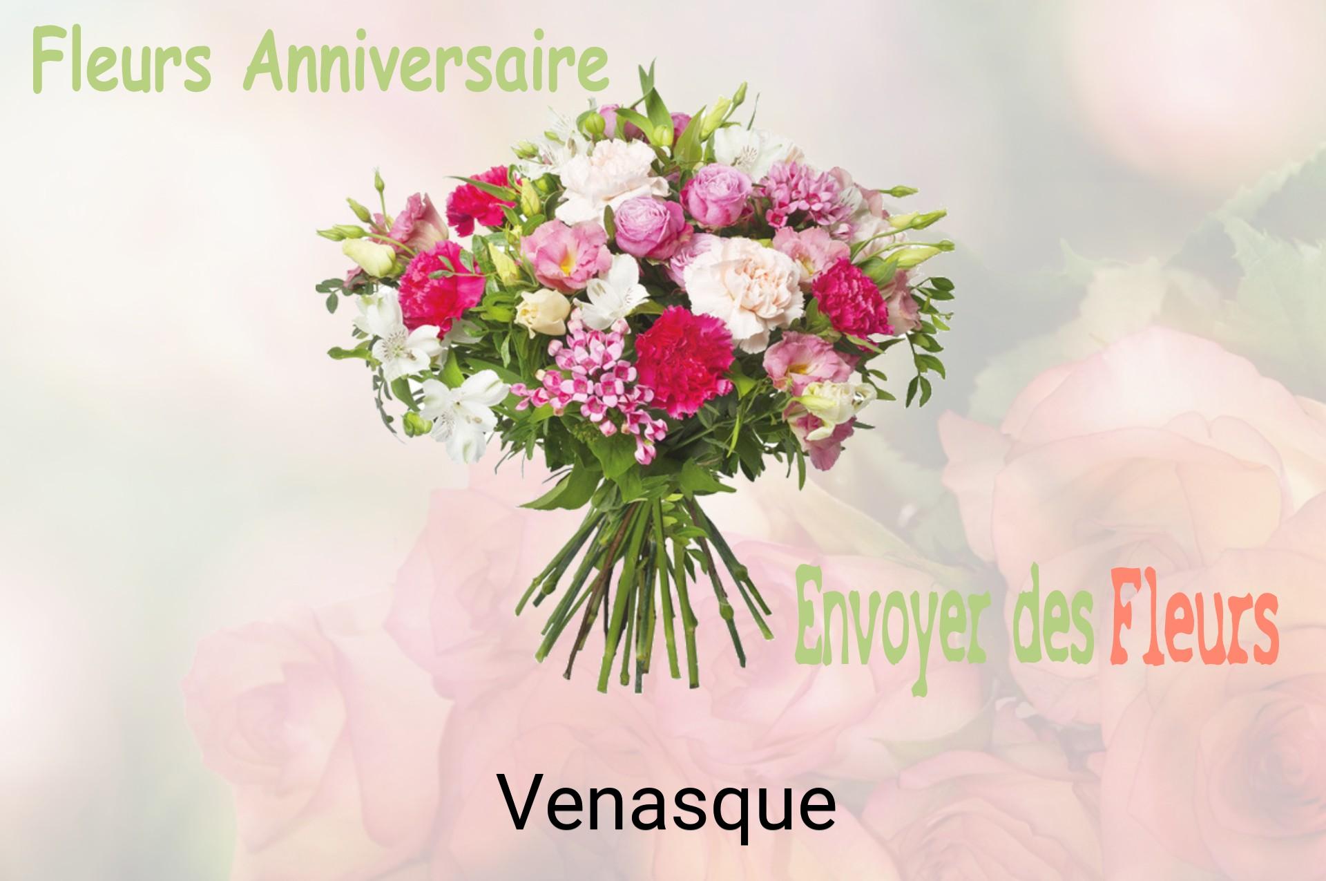 Bouquet de fleurs d’anniversaire livré à Venasque